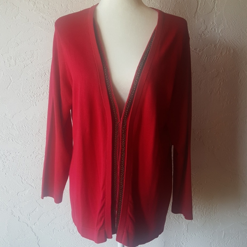 Coldwater Creek Beaded Sweater